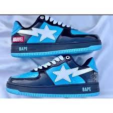 New arrival⚡ Quality BAPESTAR 💯💥 high Cut breathable Unisex Bape star 🌟 sneaker shoes 🔥🔥