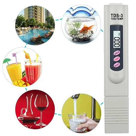 Portable LCD Digital TDS Water Quality Tester Water Testing Pen Filter Meter Measuring Tool For Fish Aquarium Swimming Pool