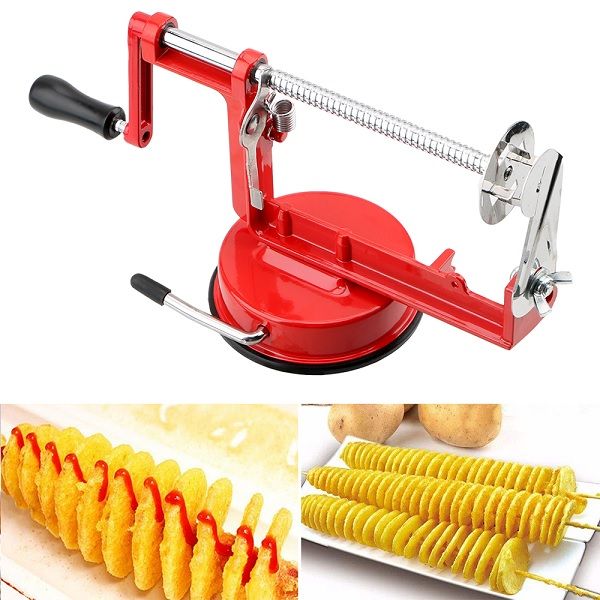 Potato Spiral Cutter Spiral Cutter Manual Stainless Steel