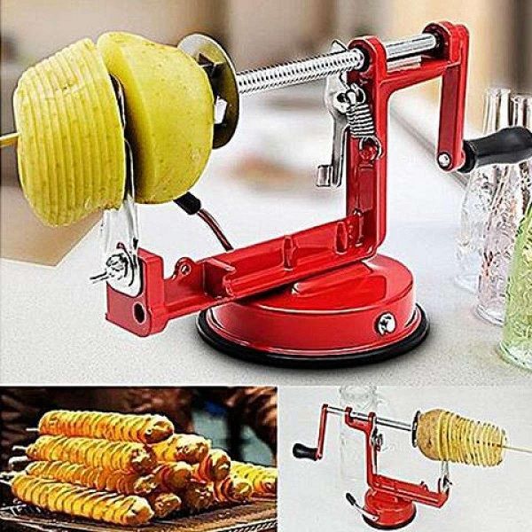 Potato Spiral Cutter Spiral Cutter Manual Stainless Steel
