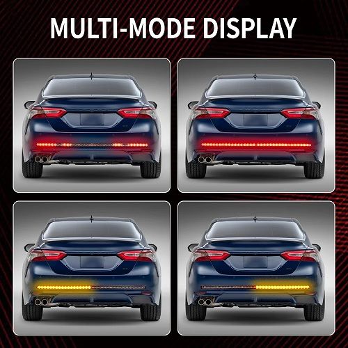 Car Pickup Tail Light LED Strip Light Bar DRL Warning Running Light Reverse Brake Stop Turn Signal Light Strip