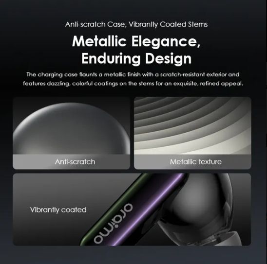 oraimo SpaceBuds Hybrid ANC True Wireless Earbuds Customized Voice Prompt
