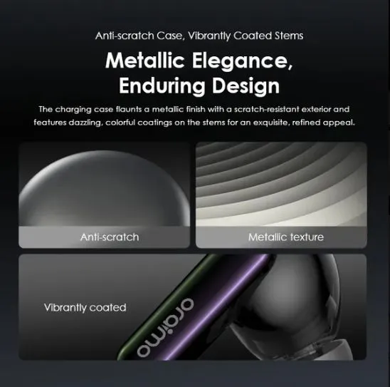 oraimo SpaceBuds Hybrid ANC True Wireless Earbuds Customized Voice Prompt