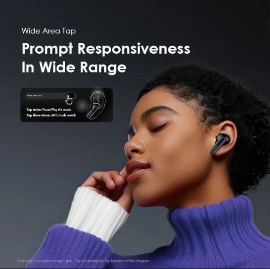 oraimo SpaceBuds Hybrid ANC True Wireless Earbuds Customized Voice Prompt