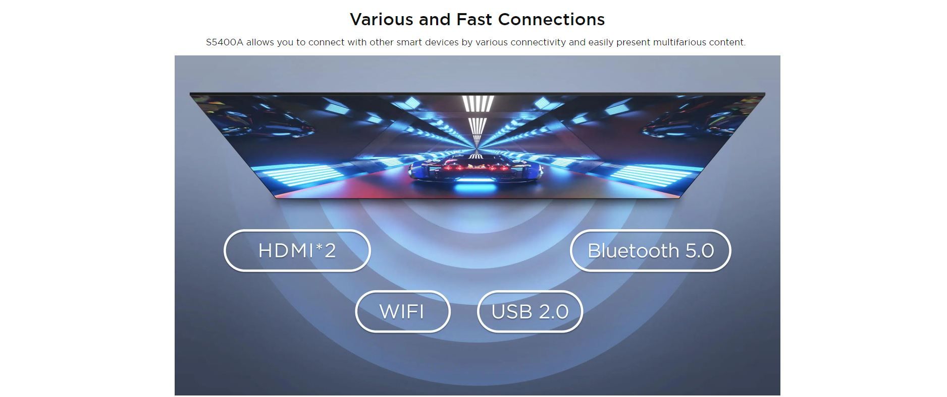 TCL 32S5400 S Series, 32" FHD/HD HDR Smart TV - Black