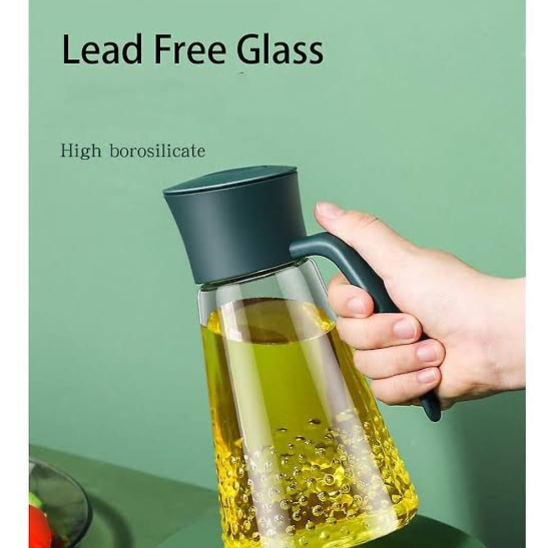 630 ml Oil Jar auto flip design, you can control the quantity of oil, vinegar soy sauce etc.. Great cook tool for saving oil, soy sauce, vinegar. Transparent body, allows you to identify the seasoning