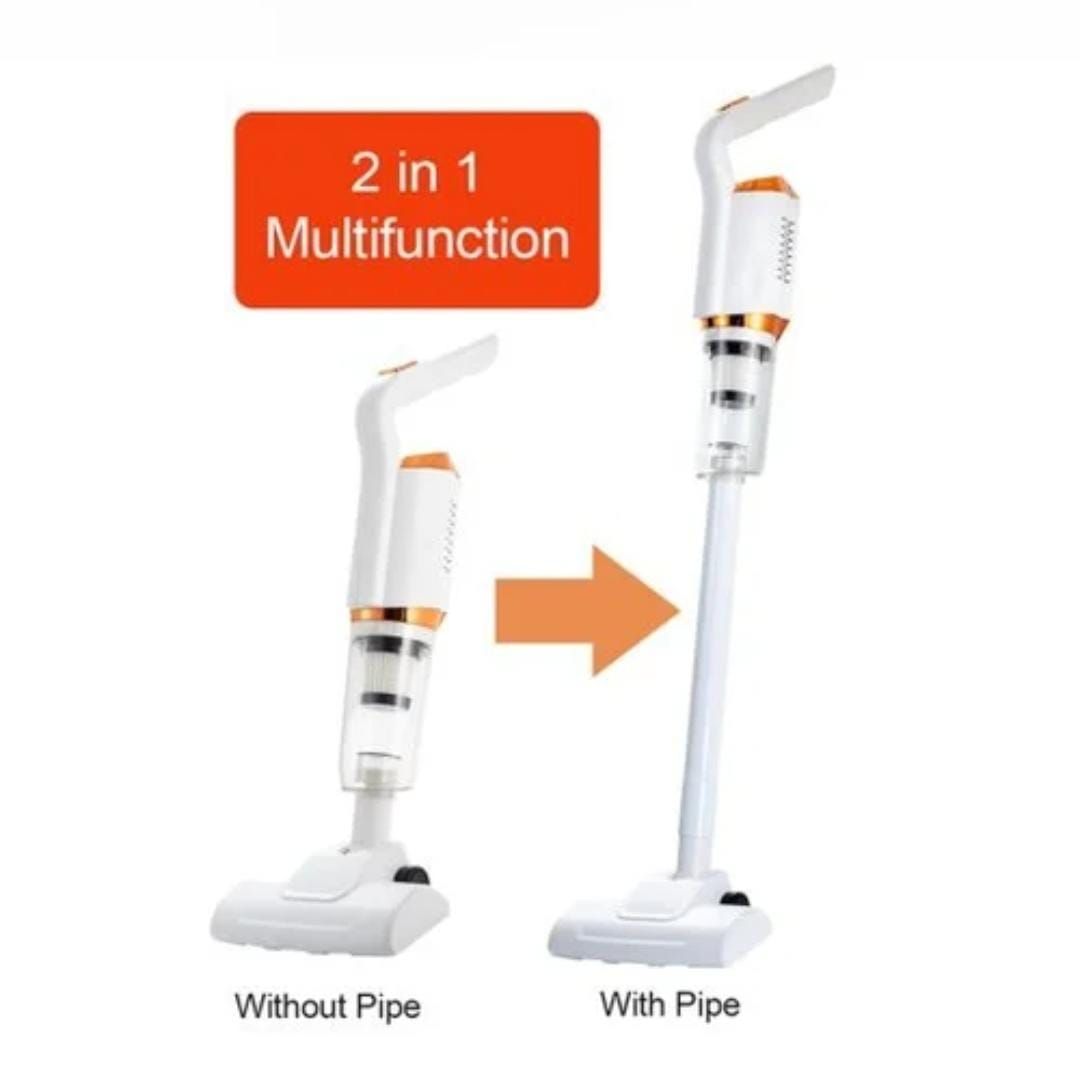 CORDLESS VACUUM CLEANER, STICK VAC WITH TANGLE-RESISTANT DESIGN,  POWERFUL SUCTION, RECHARGEABLE, LIGHTWEIGHT, AND VERSATILE FOR CARPET, HARD FLOOR, PET HAIR.