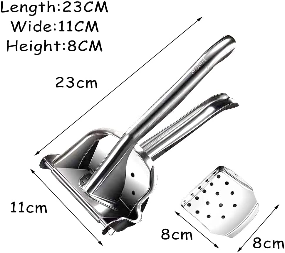 VERY HEAVY AND HIGH QUALITY METALLIC MANUAL FRUIT JUICER LEMON CITRUS JUICE SQUEEZER, JUICE EXTRACTOR PRESSER (SILVER)