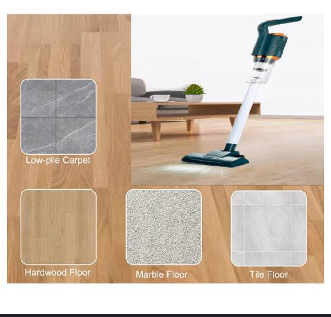 CORDLESS VACUUM CLEANER, STICK VAC WITH TANGLE-RESISTANT DESIGN,  POWERFUL SUCTION, RECHARGEABLE, LIGHTWEIGHT, AND VERSATILE FOR CARPET, HARD FLOOR, PET HAIR.