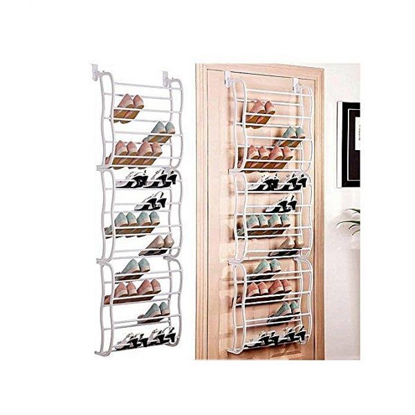 36 PAIRS BEHIND THE DOOR SHOE RACK FANCY BUYING OVER THE DOOR SHOE RACK HOLDER - 36 PAIR SHOES HANGING SHELF STORAGE SHOE ORGANIZER