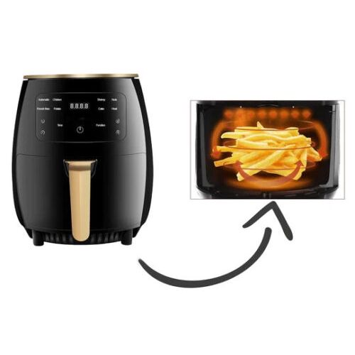 Modern Living 6Litres Electric Air Fryer-Oil Free