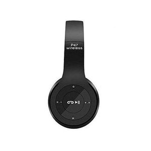 P47 Wireless Foldable Bluetooth Headphones Stereo, FM Radio Headset With TF Card Mic