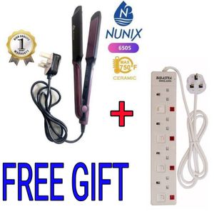 Nunix Professional Hair Flat Iron Styler
