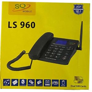 SQ LS 960 Desktop Wireless Telephone //GSM Fixed Phone// Dual Sim//c.e