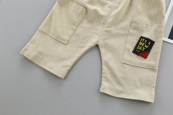 Kids 2pcs clothing set children boys cartoon shirt shorts new baby fashion cotton suit