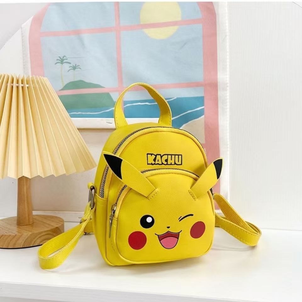 Children Schoolbag Kids Backpacks Kindergarten Animal Cartoon Pikachu  Backpack for Boy Girl School Small Kawaii Bags