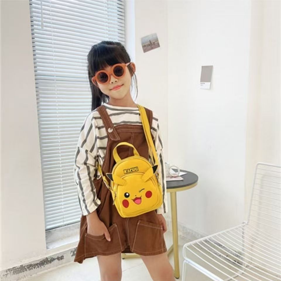 Children Schoolbag Kids Backpacks Kindergarten Animal Cartoon Pikachu  Backpack for Boy Girl School Small Kawaii Bags