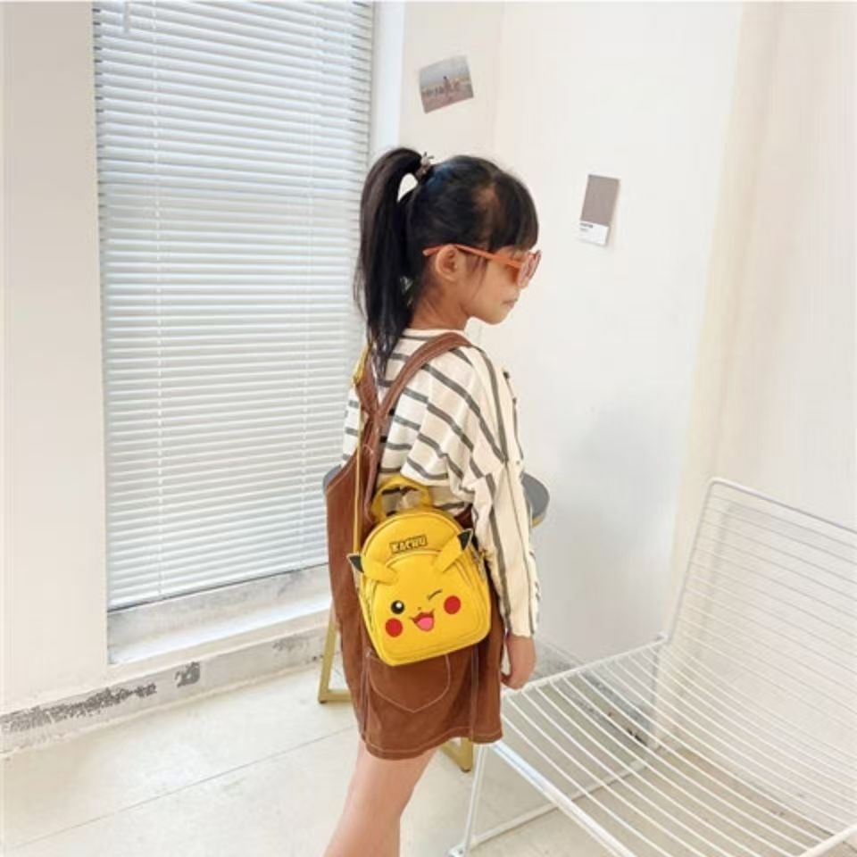 Children Schoolbag Kids Backpacks Kindergarten Animal Cartoon Pikachu  Backpack for Boy Girl School Small Kawaii Bags