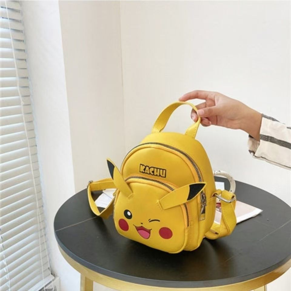 Children Schoolbag Kids Backpacks Kindergarten Animal Cartoon Pikachu  Backpack for Boy Girl School Small Kawaii Bags