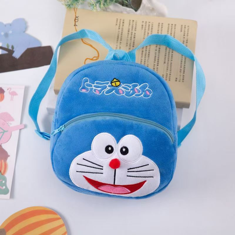 Cartoon Kids Plush Backpacks Children's school bag for kindergarten boys girls baby kids gift student lovely schoolbag Hello Kitty Superman