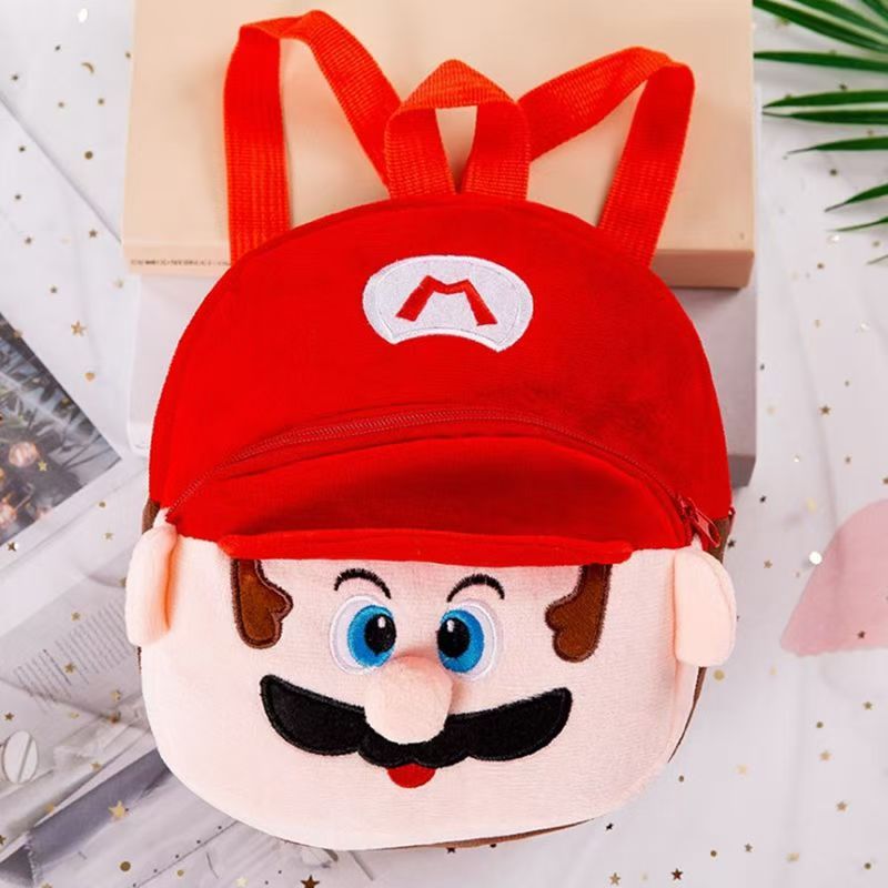 Cartoon Kids Plush Backpacks Children's school bag for kindergarten boys girls baby kids gift student lovely schoolbag Hello Kitty Superman