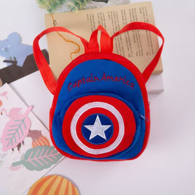Cartoon Kids Plush Backpacks Children's school bag for kindergarten boys girls baby kids gift student lovely schoolbag Hello Kitty Superman