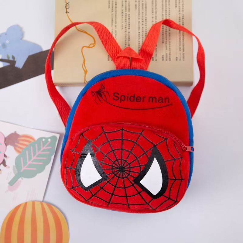 Cartoon Kids Plush Backpacks Children's school bag for kindergarten boys girls baby kids gift student lovely schoolbag Hello Kitty Superman
