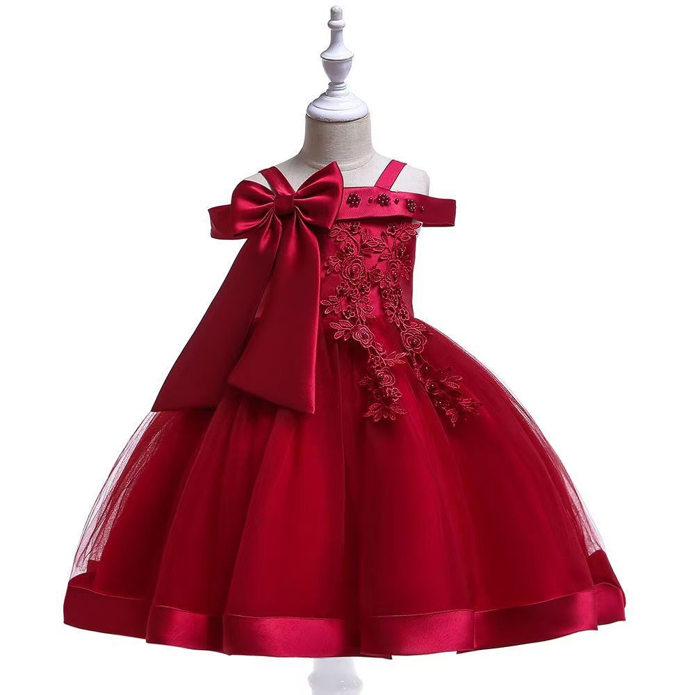 Princess Dress for Baby Girl Flower Elegant Girls Dresses Winter Party Christmas Halloween Kids Dresses Clothes