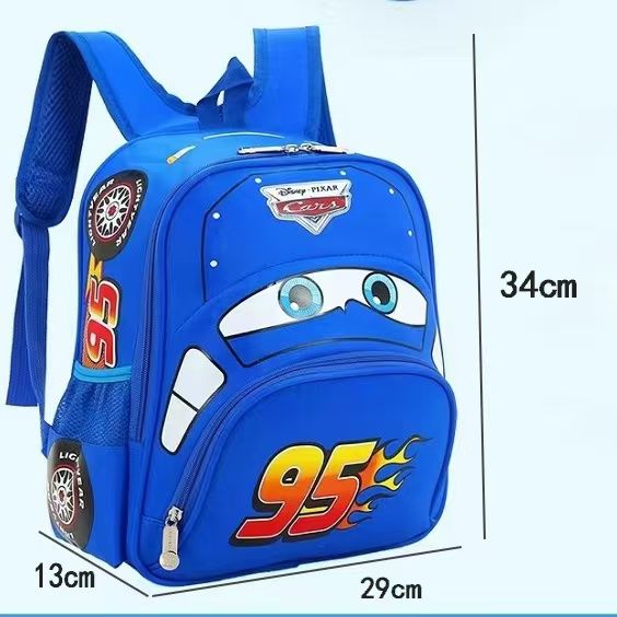 Plush car children's bag kindergarten female baby boy safety backpack primary school students 3-6 years old