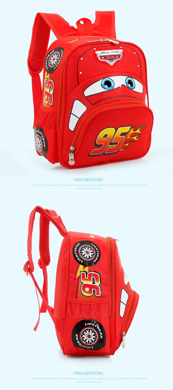 Plush car children's bag kindergarten female baby boy safety backpack primary school students 3-6 years old