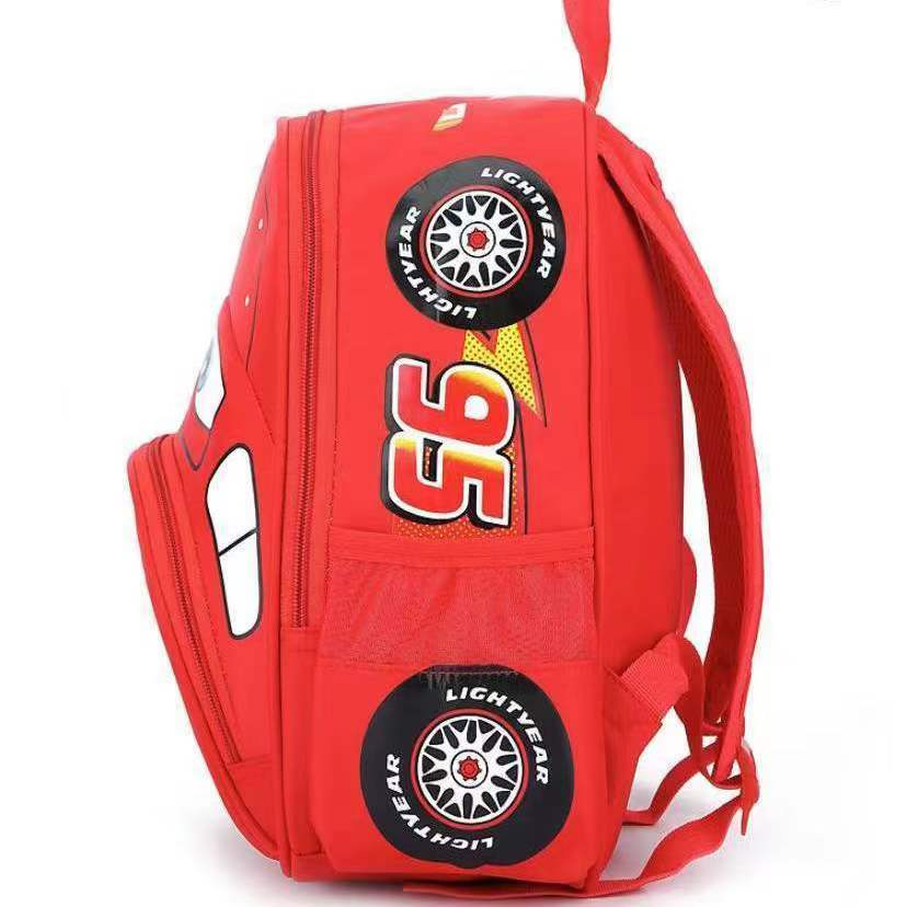 Plush car children's bag kindergarten female baby boy safety backpack primary school students 3-6 years old