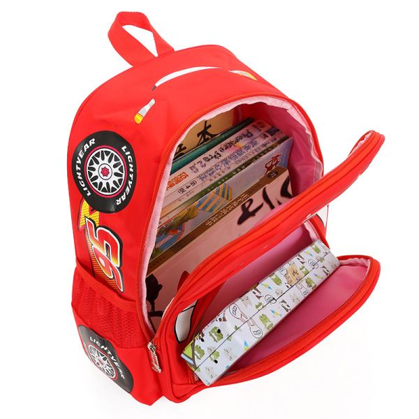 Plush car children's bag kindergarten female baby boy safety backpack primary school students 3-6 years old