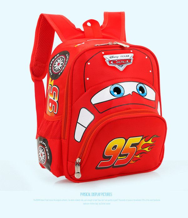 Plush car children's bag kindergarten female baby boy safety backpack primary school students 3-6 years old