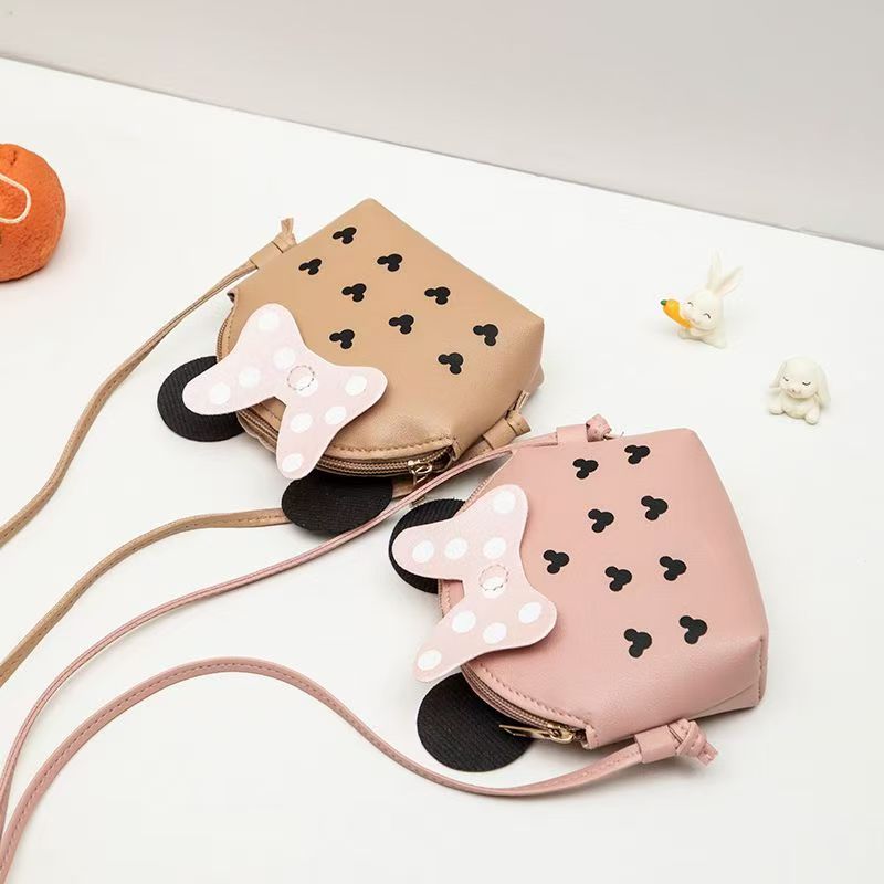 Cute Cartoon Messenger Bags for Toddler Baby Children Kids Girls Princess Shoulder Bag Handbag