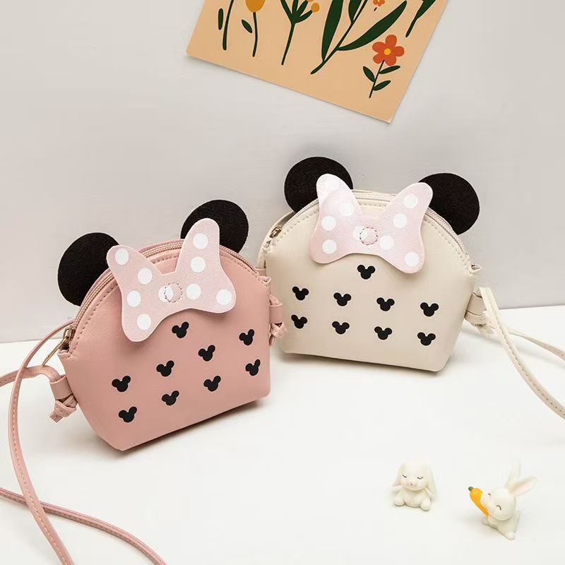 Cute Cartoon Messenger Bags for Toddler Baby Children Kids Girls Princess Shoulder Bag Handbag