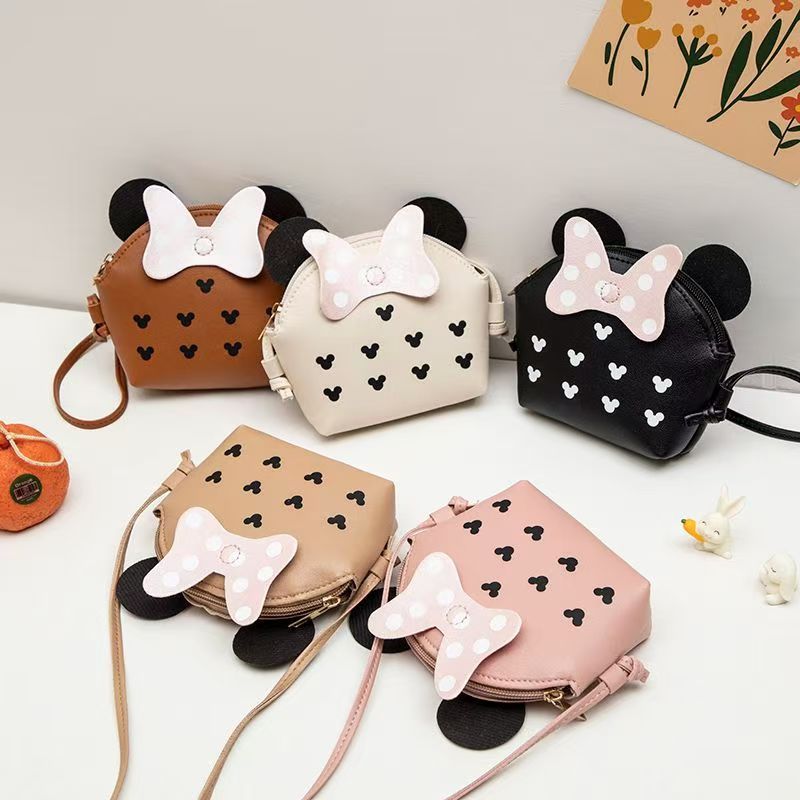 Cute Cartoon Messenger Bags for Toddler Baby Children Kids Girls Princess Shoulder Bag Handbag