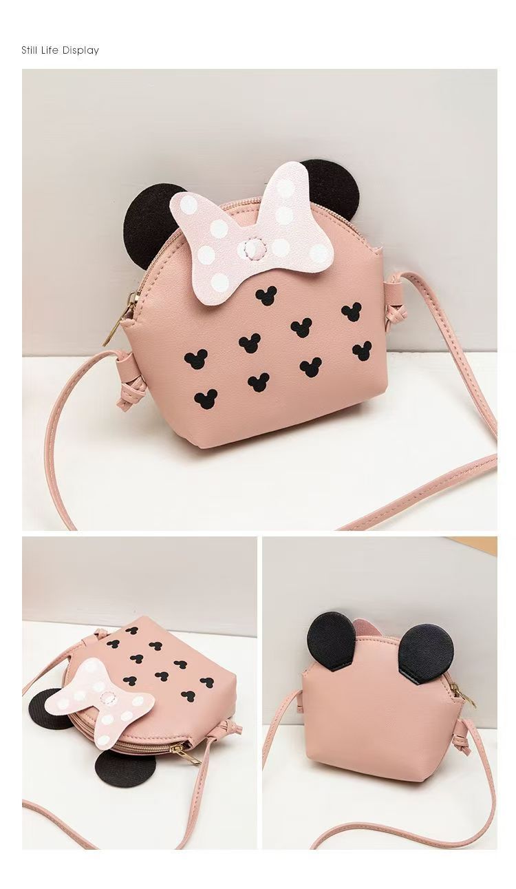 Cute Cartoon Messenger Bags for Toddler Baby Children Kids Girls Princess Shoulder Bag Handbag