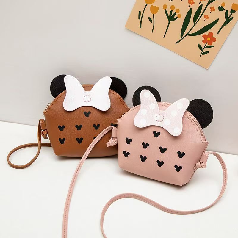 Cute Cartoon Messenger Bags for Toddler Baby Children Kids Girls Princess Shoulder Bag Handbag