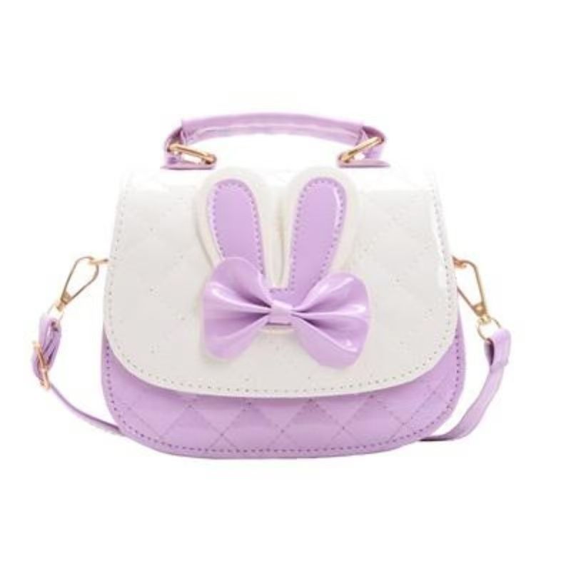 New Cute Mini Bag Children  Handbag For Women Cartoon Cat PU Waterproof Should Bag Kids Girls Fashion Messenger Bags