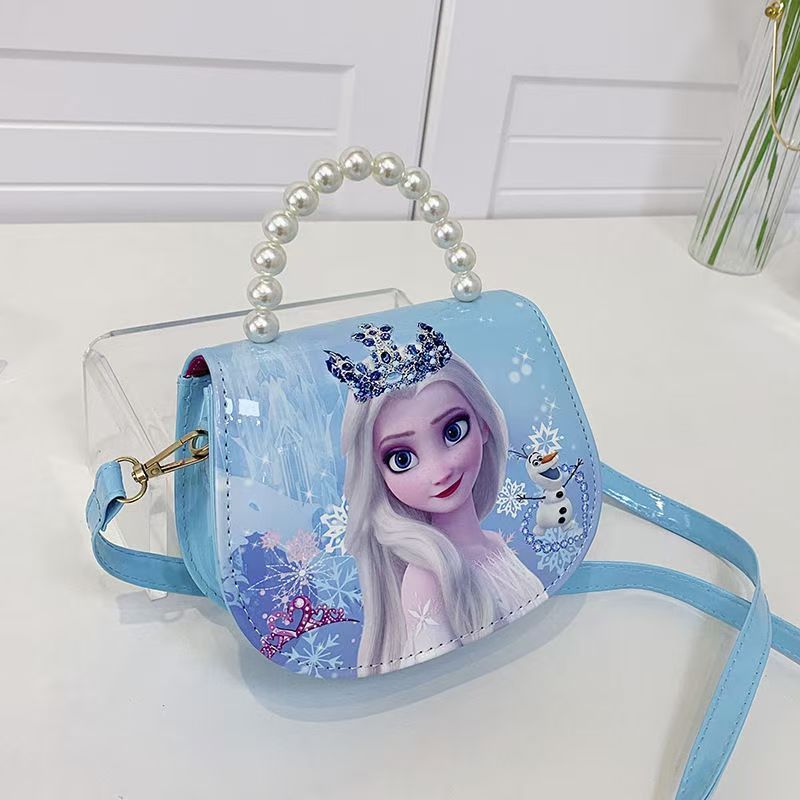New Cute Mini Bag Children  Handbag For Women Cartoon Cat PU Waterproof Should Bag Kids Girls Fashion Messenger Bags