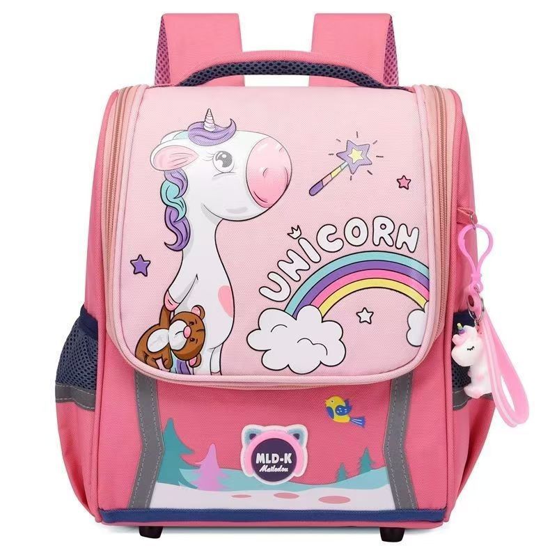 Cute Cartoon Kids SchoolBags Trendy Waterproof Backpack Waterproof Kindergarten Primary School Bookbag Student Backpack
