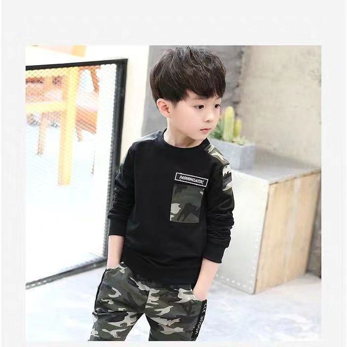 Teen Kids Clothes Baby Boys Costume Letter Tracksuit boys Tops Pants 2PCS Children Boy Winter Outfits Set roupa infantil