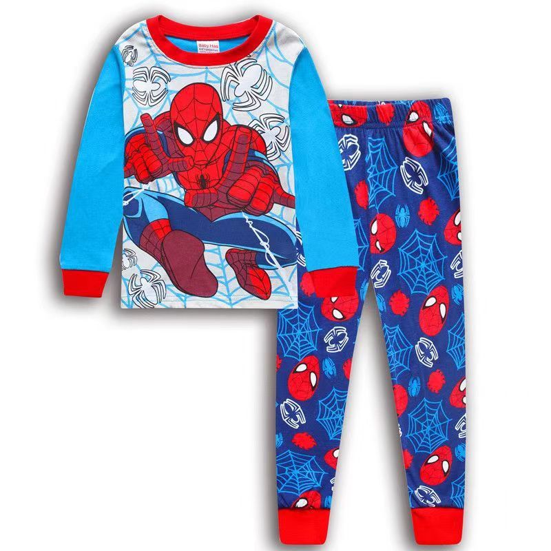 Children's Clothing Sets Boys Sleepwear Clothes Kids Batman Pajamas Set Baby Girls Cotton Cartoon Pijamas Spring Autumn Pyjamas