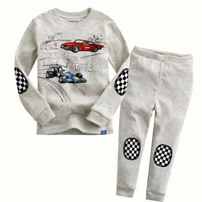 Children's Clothing Sets Boys Sleepwear Clothes Kids Batman Pajamas Set Baby Girls Cotton Cartoon Pijamas Spring Autumn Pyjamas