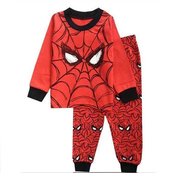 Children's Clothing Sets Boys Sleepwear Clothes Kids Batman Pajamas Set Baby Girls Cotton Cartoon Pijamas Spring Autumn Pyjamas