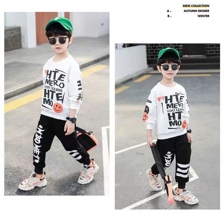 Baby Boy Clothing set fashion Cotton Tops+Pants 2pcs Outfits Infnat Boys Tracksuit newborn kids clothes Sets