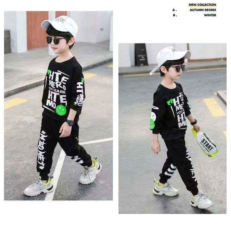 Baby Boy Clothing set fashion Cotton Tops+Pants 2pcs Outfits Infnat Boys Tracksuit newborn kids clothes Sets