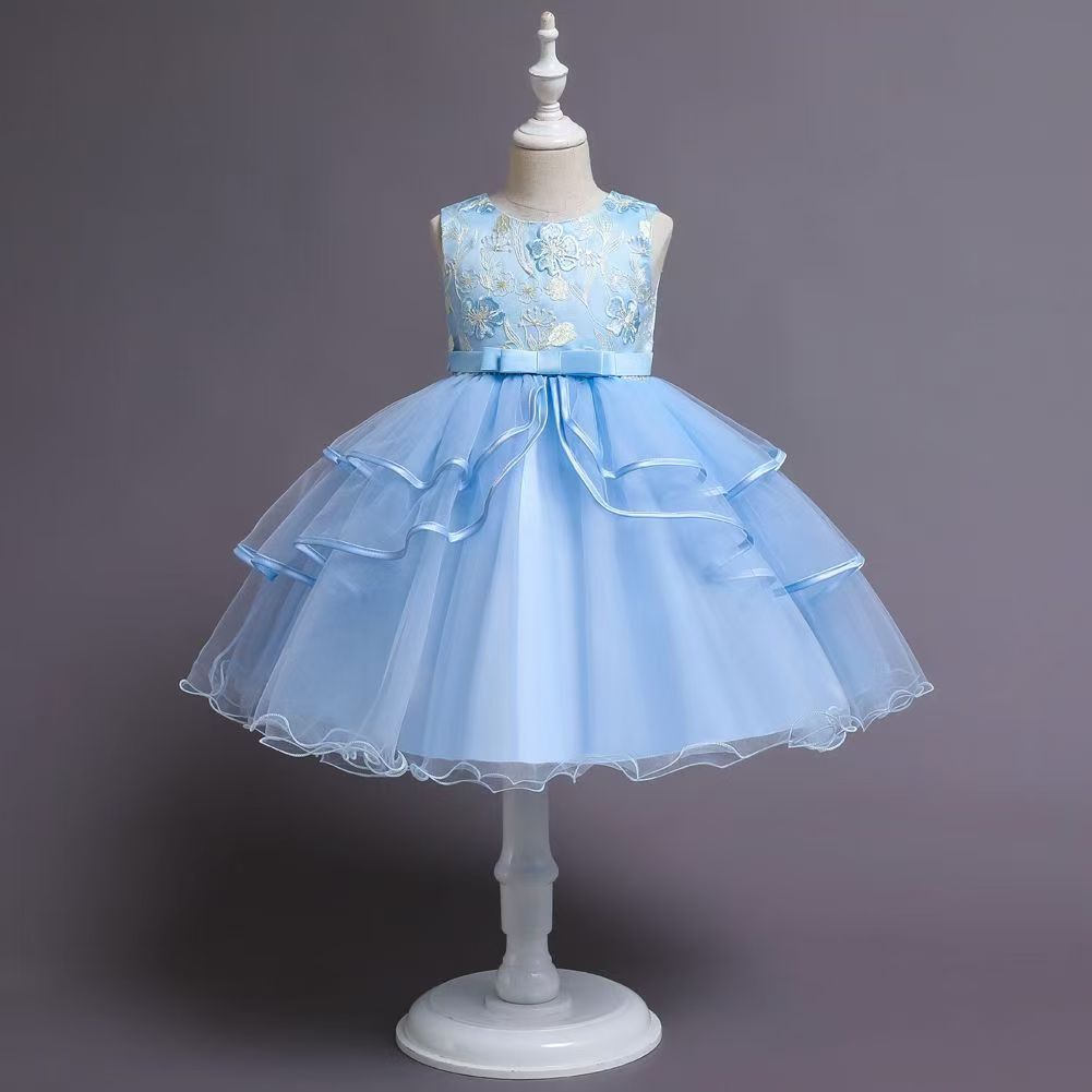 Girl Party Dress Elegant Kids Dresses For Girls Children Clothing Wedding Princess Evening Dress