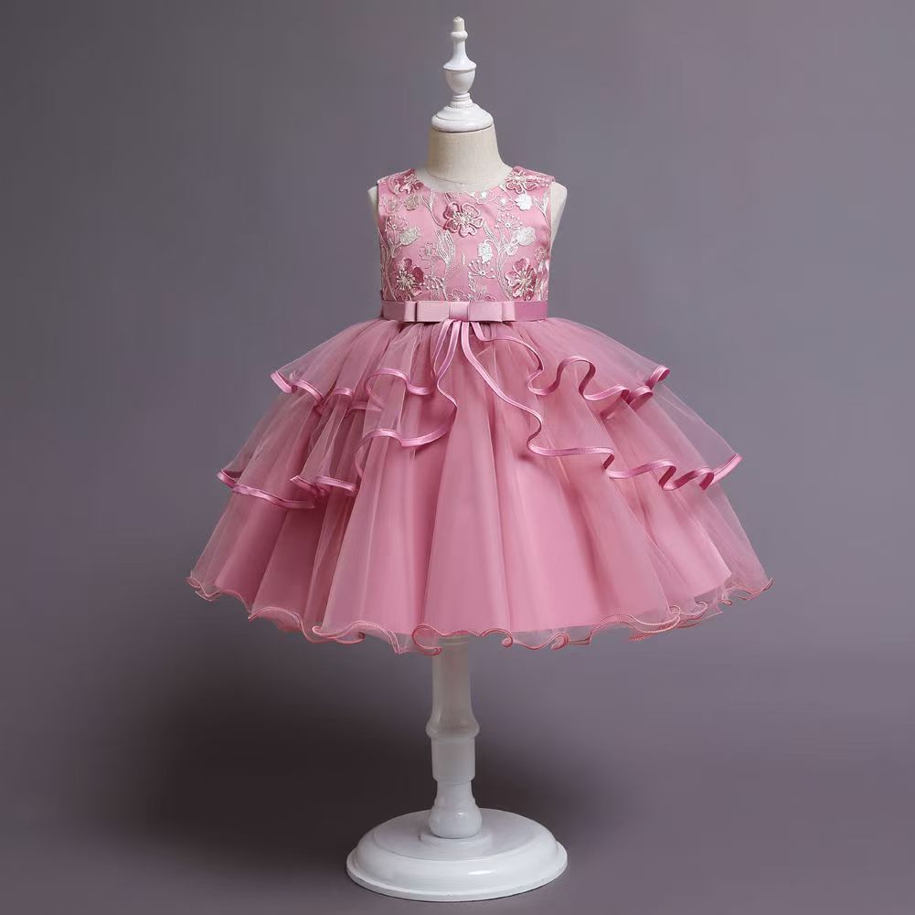 Girl Party Dress Elegant Kids Dresses For Girls Children Clothing Wedding Princess Evening Dress
