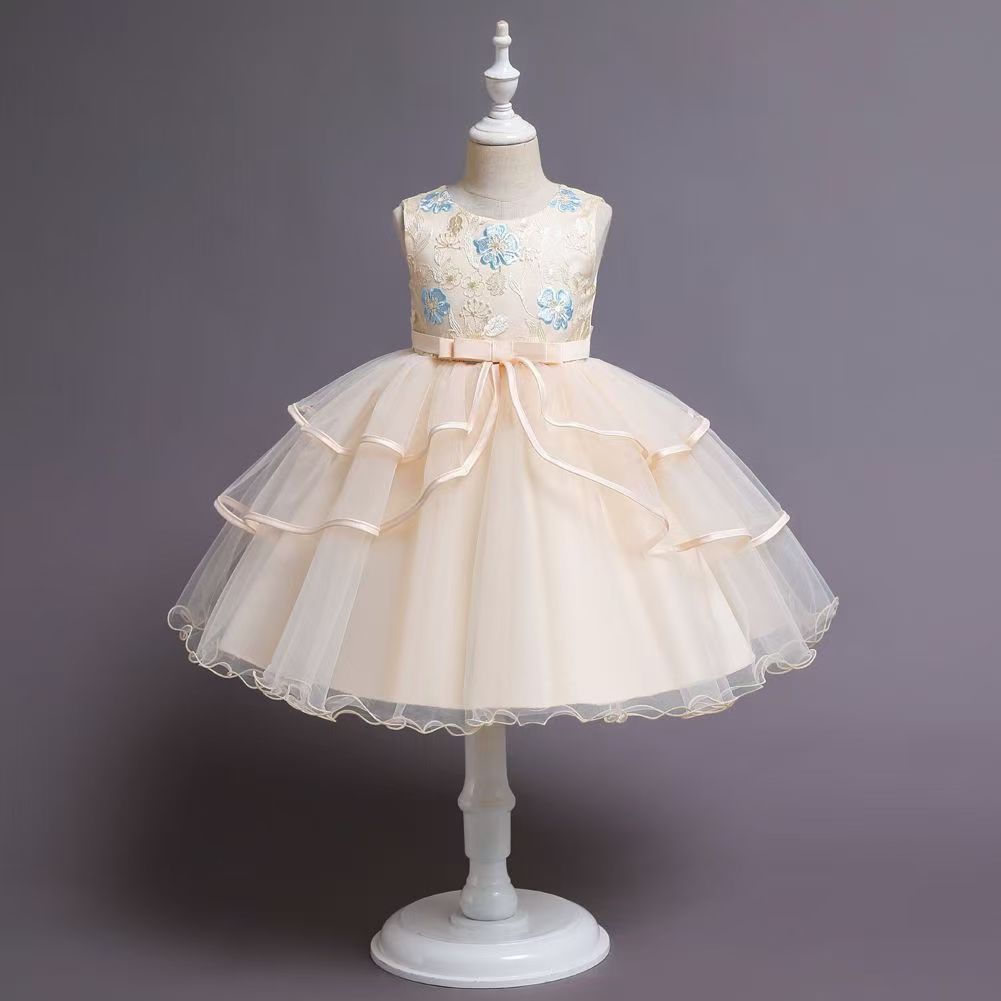 Girl Party Dress Elegant Kids Dresses For Girls Children Clothing Wedding Princess Evening Dress
